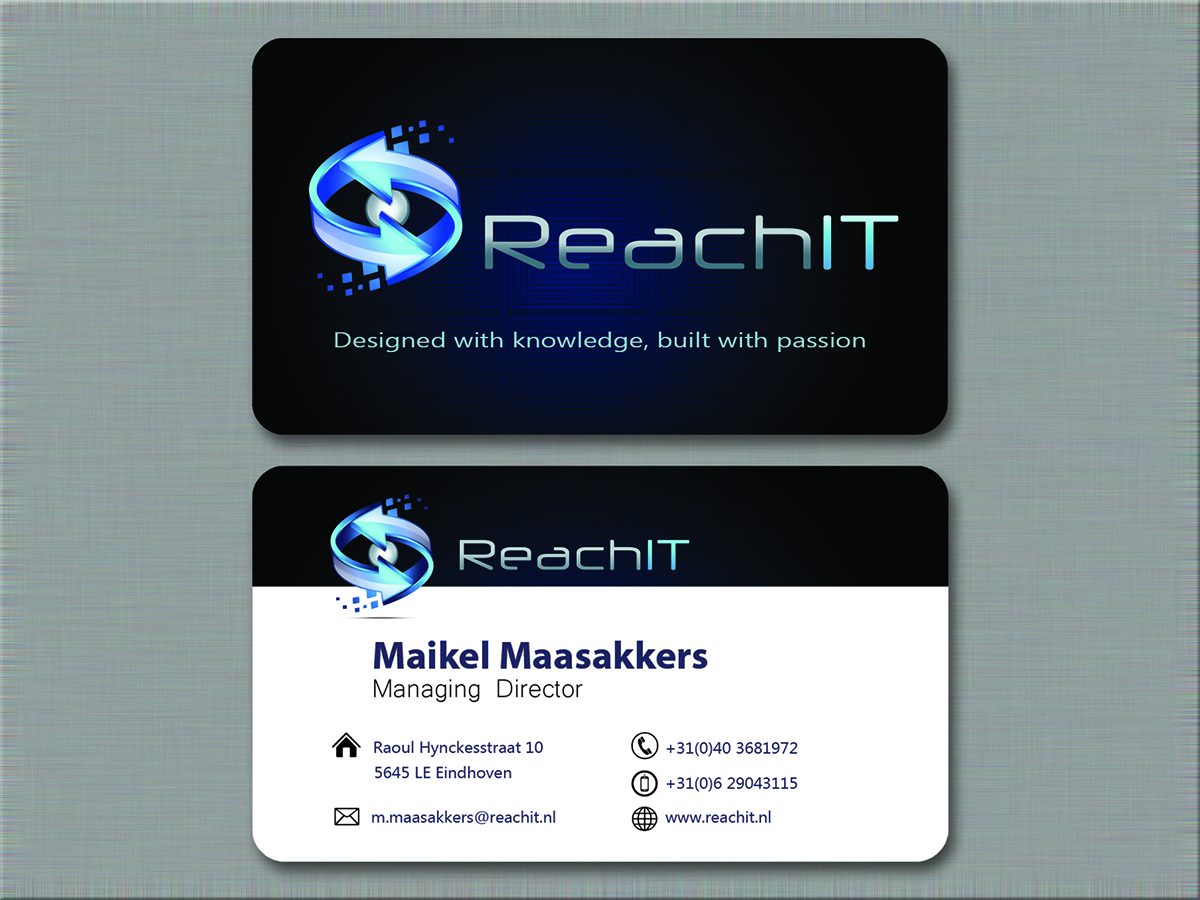 Design de Carte de Visite par LD pour ReachIT | Design #803673