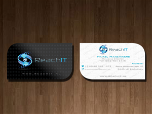 Diseño de Tarjeta de Presentación por stefymay para ReachIT | Diseño #876757