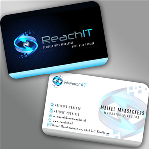 Business Card Design by Serendipity for ReachIT | Design: #783846