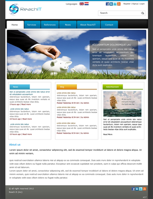 Web Design by pb for ReachIT | Design: #792252