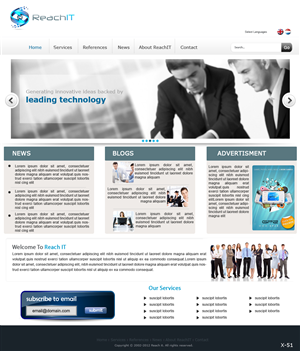 Web Design by pb for ReachIT | Design: #804330