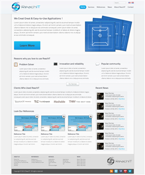 Web Design by Budi Tanrim for ReachIT | Design: #784896