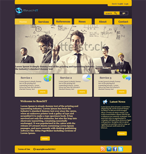Web Design by Gargi Datta Banik for ReachIT | Design: #786705