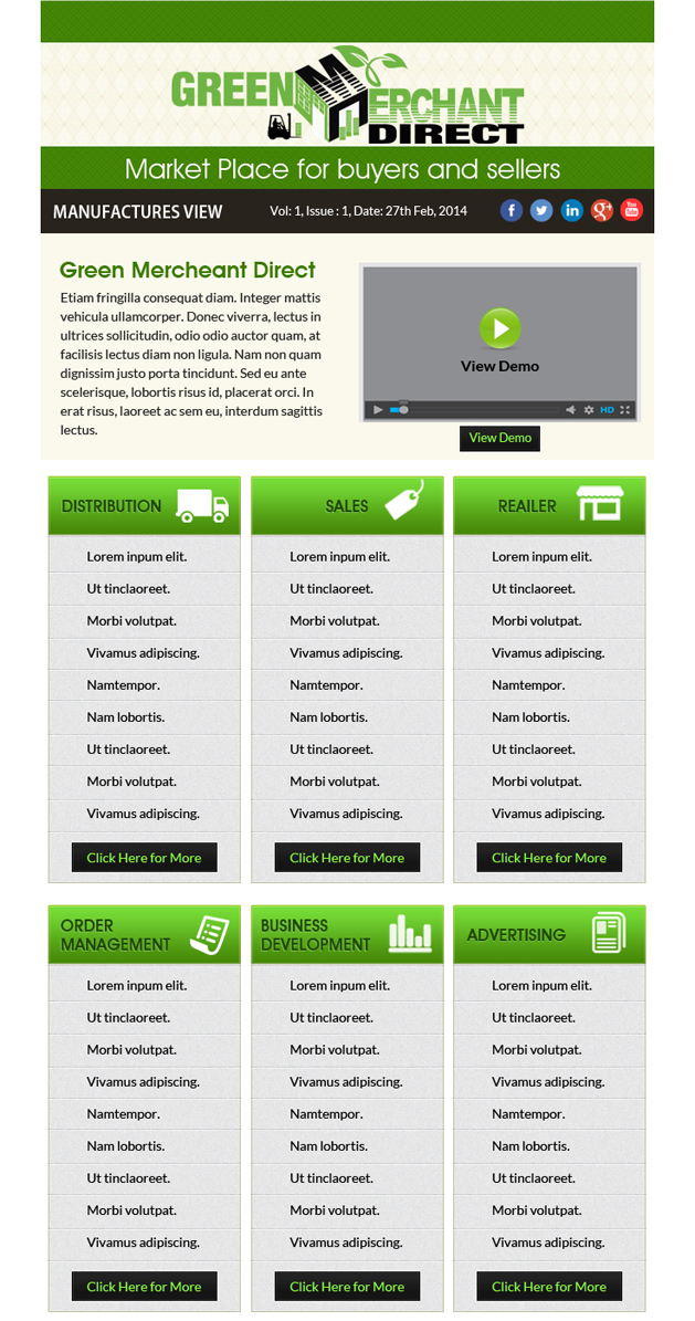 Newsletter Design by Expert Designer for Visions of Health | Design #3226093