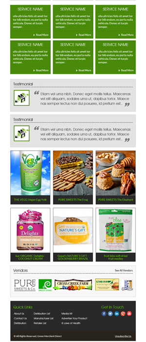 Newsletter Design by Expert Designer for Visions of Health | Design: #3226098
