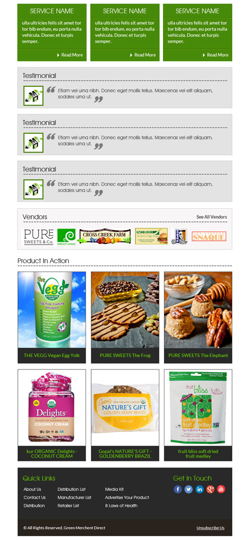 Diseño de Newsletter por Expert Designer para Visions of Health | Diseño #3233062