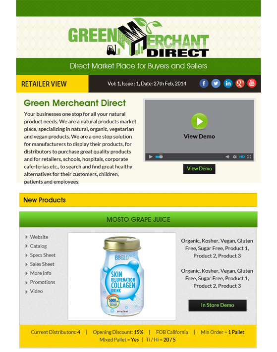 Newsletter Design by Expert Designer for Visions of Health | Design #3239828