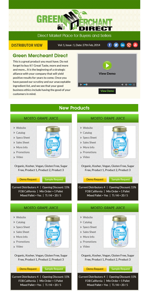 Newsletter Design by Expert Designer for Visions of Health | Design #3247214