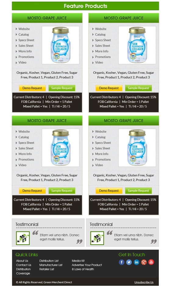 Newsletter Design by Expert Designer for Visions of Health | Design #3248314