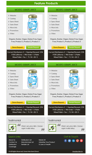 Newsletter Design by Expert Designer for Visions of Health | Design: #3248314