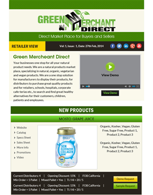 Newsletter Design by Expert Designer for Visions of Health | Design: #3250459