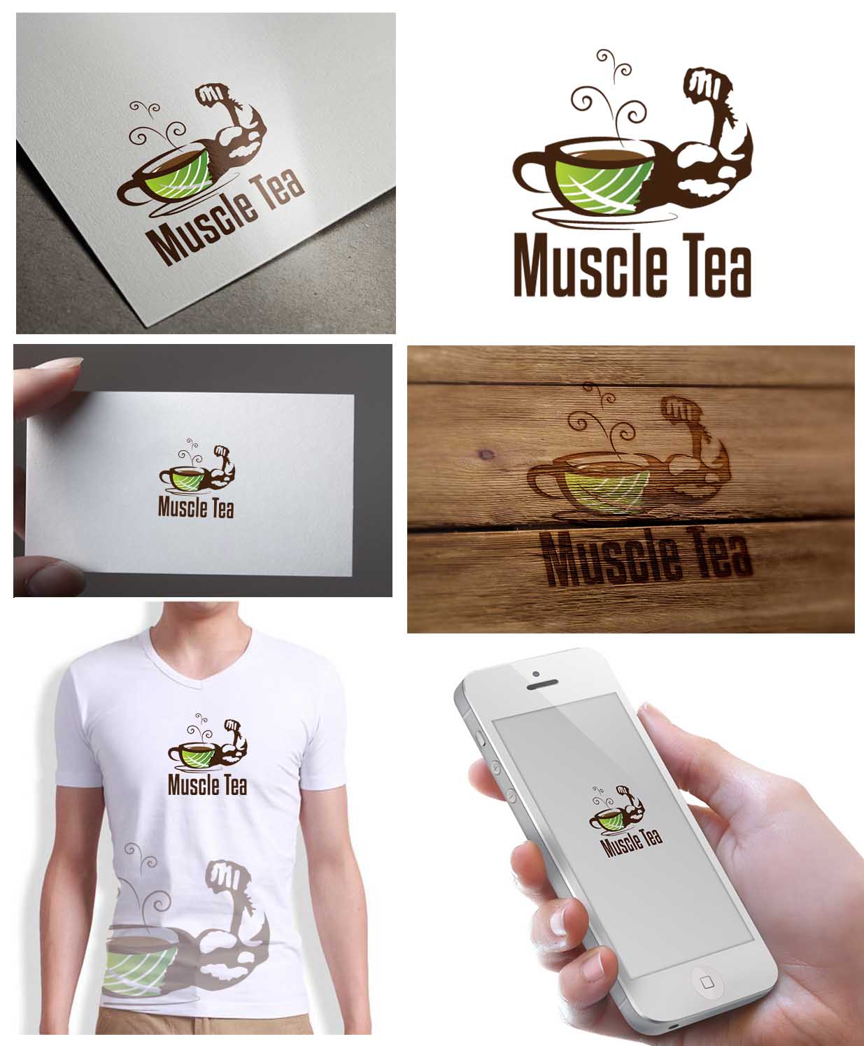Logo Design by Gentle Spring Rain for Muscle Tea | Design #3333176