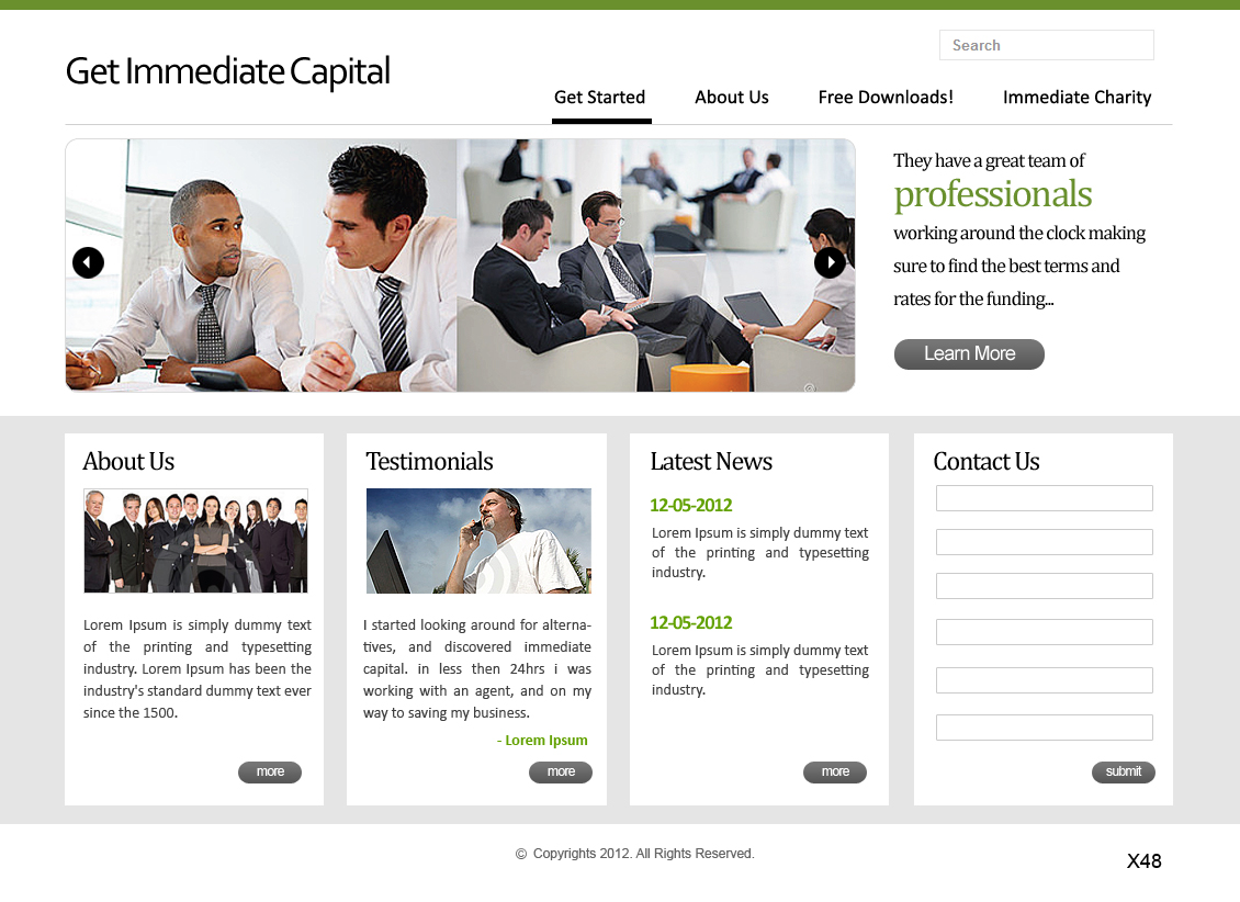 Web Design by pb for this project | Design #785803