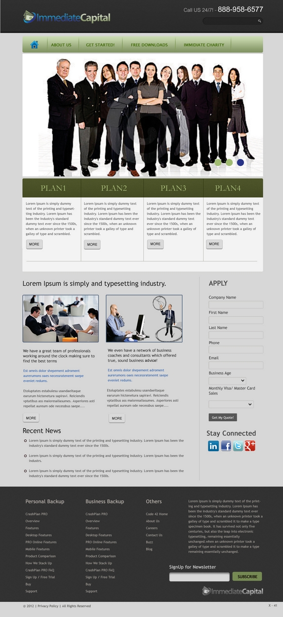 Web Design by pb for this project | Design #785806
