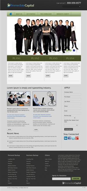 Web Design by pb for this project | Design: #785806