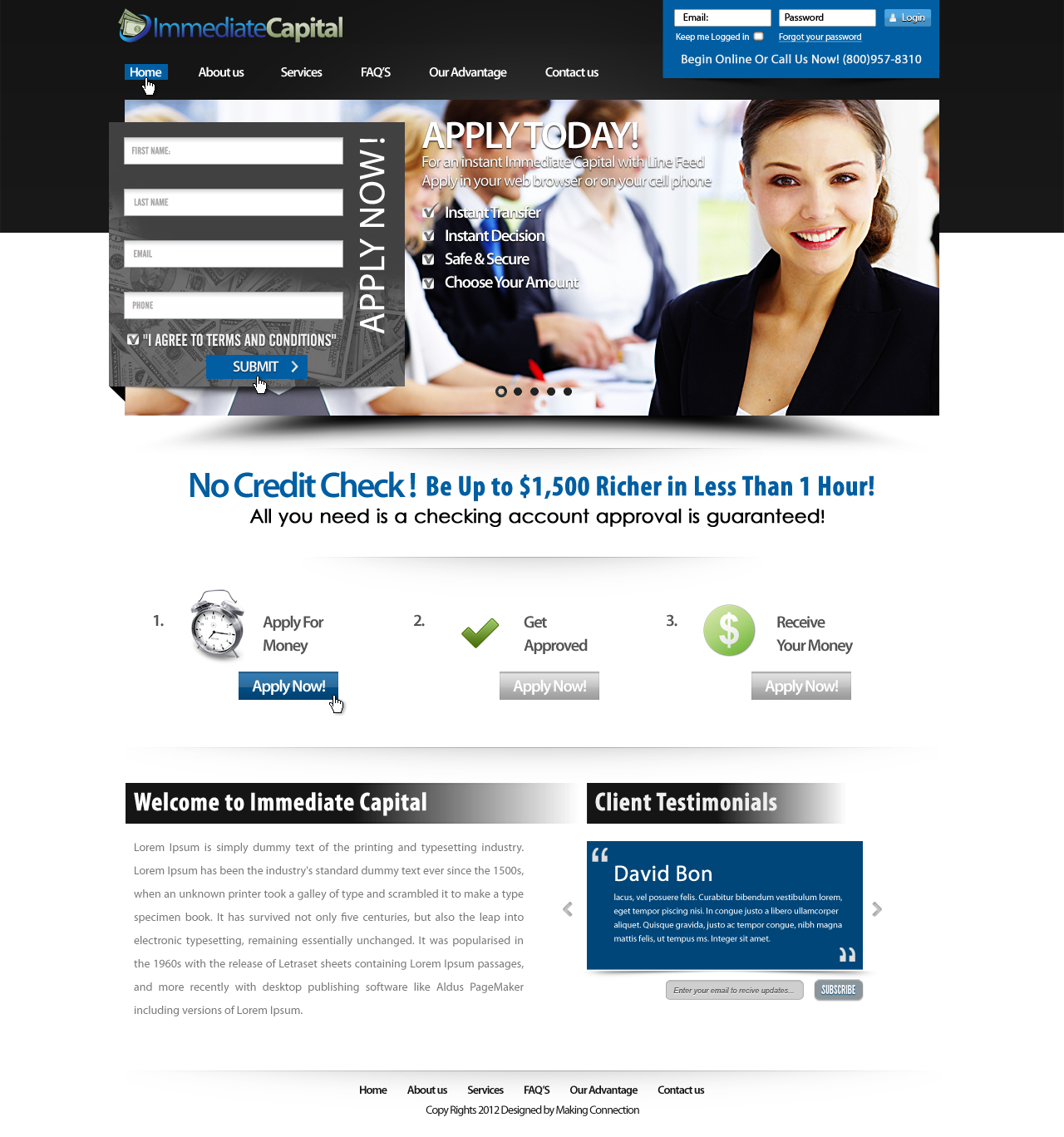 Web Design by Impressive Solutions for this project | Design #788243