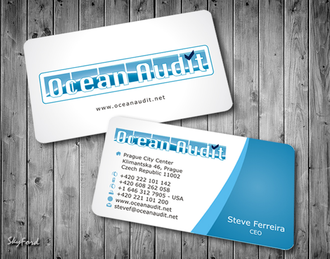 Business Card Design by SKYdesign for this project | Design #784085
