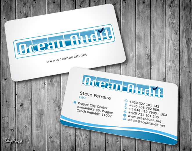 Business Card Design by SKYdesign for this project | Design #784094
