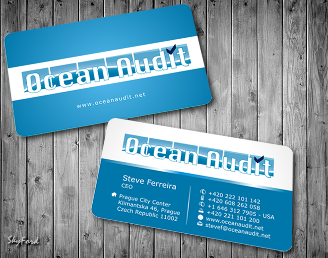 Business Card Design by SKYdesign for this project | Design #784098