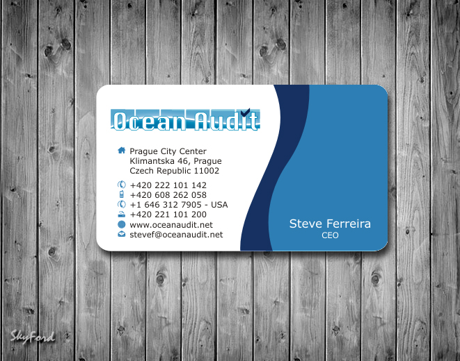 Business Card Design by SKYdesign for this project | Design #790063