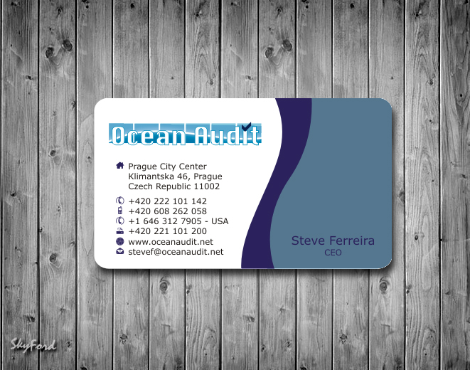 Business Card Design by SKYdesign for this project | Design #790065