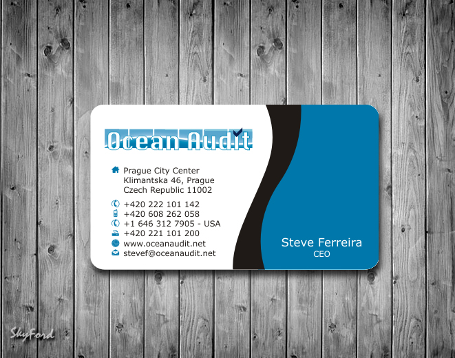 Business Card Design by SKYdesign for this project | Design #790071