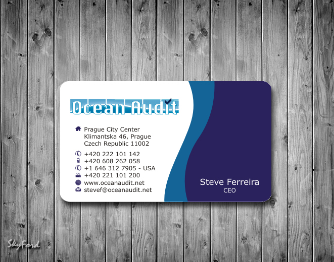 Business Card Design by SKYdesign for this project | Design #790072