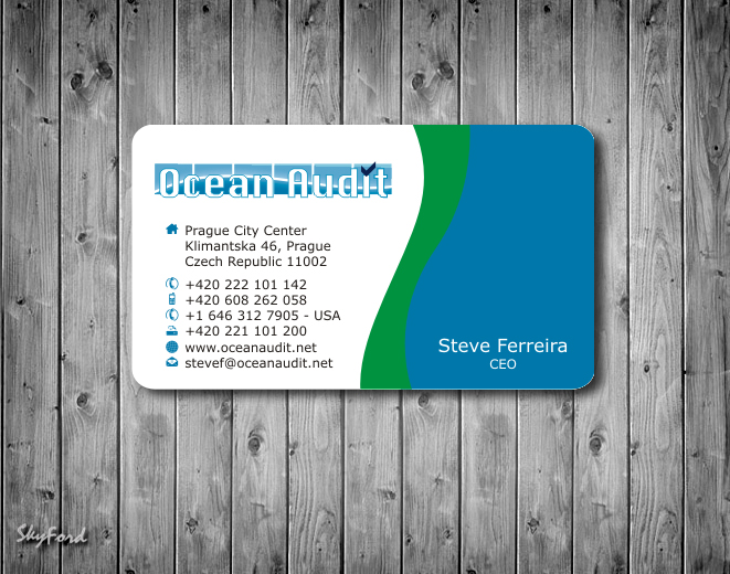 Business Card Design by SKYdesign for this project | Design #790195