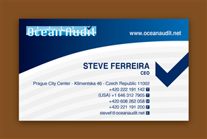 Business Card Design by mrp for this project | Design: #799454