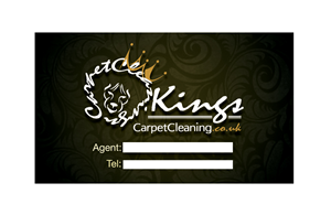 Business Card Design by Satyajit Sil Creations for Kings Carpet Cleaning | Design: #3268266
