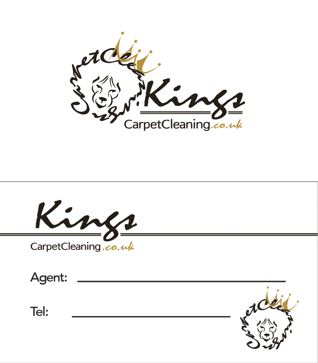 Business Card Design by chunfeifeng22 for Kings Carpet Cleaning | Design #3254205