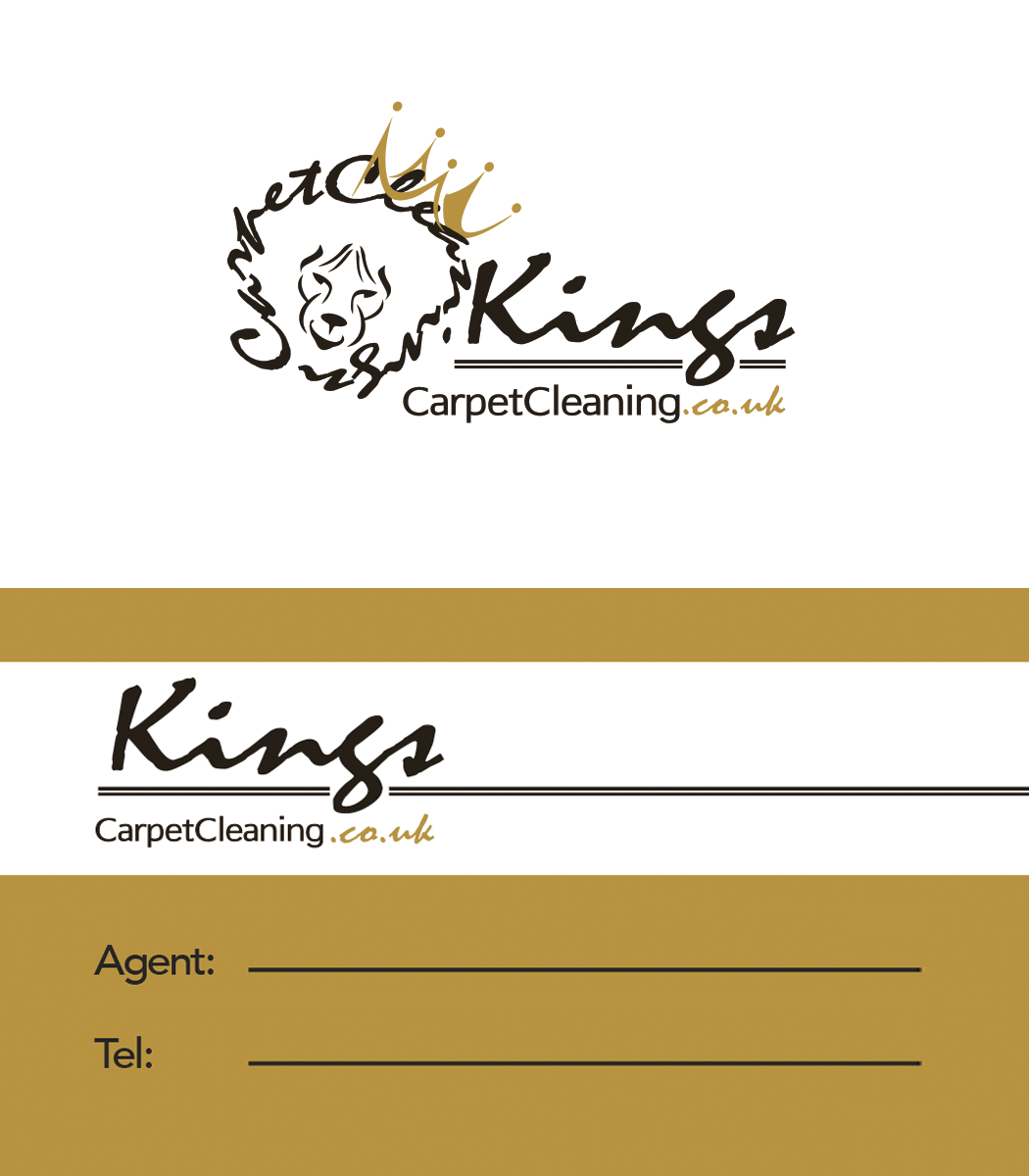 Business Card Design by chunfeifeng22 for Kings Carpet Cleaning | Design #3254227