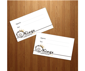 Business Card Design by Sandaru for Kings Carpet Cleaning | Design: #3253880