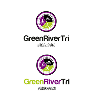 Logo for youth triathlon club | Diseño Gráfico por ciolena