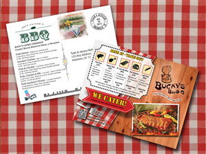 Postcard Design by Create SnapShots for Bucky's Bar-B-Q | Design: #3256565