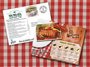 Postcard Design by Create SnapShots for Bucky's Bar-B-Q | Design: #3256579