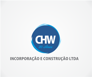 Logo-Design von Carlos Sínteque für CHW INCORPORAÇÃO E CONSTRUÇÃO LTDA | Design: #3271324