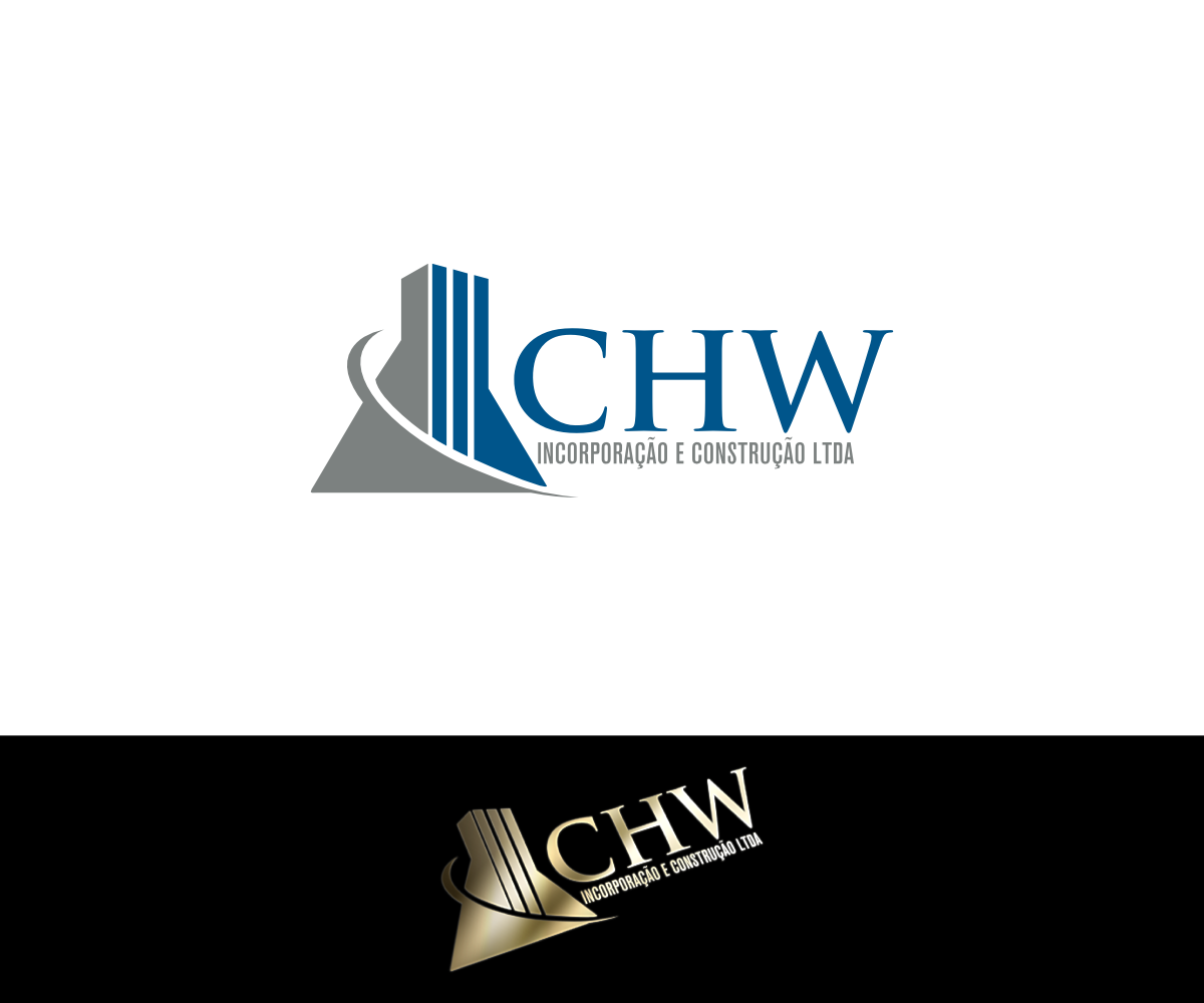 Logo Design by logonumberone for CHW INCORPORAÇÃO E CONSTRUÇÃO LTDA | Design: #3273610