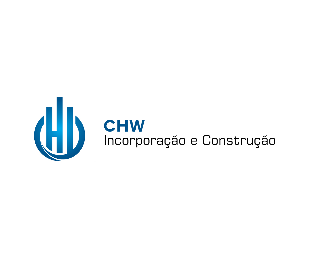 Logo Design by lokiasan for CHW INCORPORAÇÃO E CONSTRUÇÃO LTDA | Design #3218593