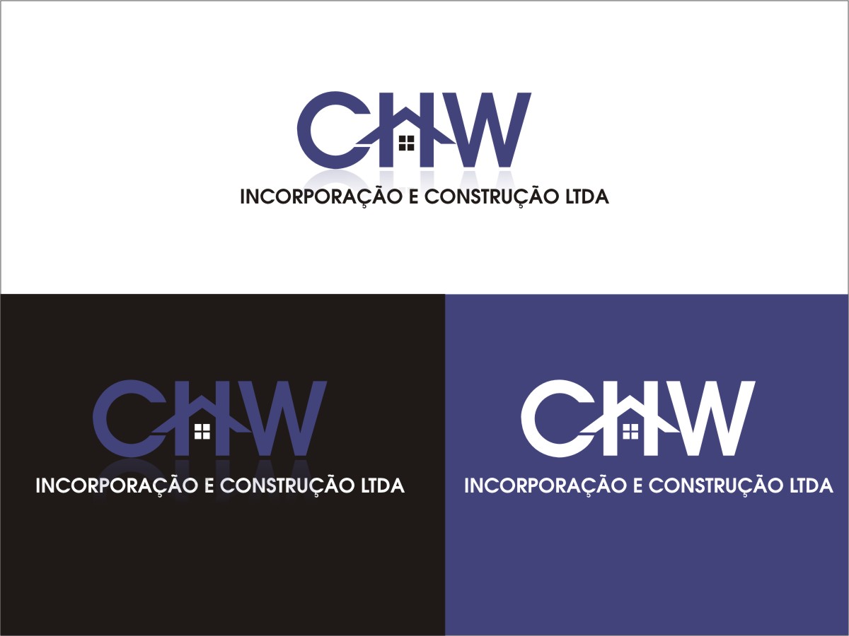 Design de Logo par Actives pour CHW INCORPORAÇÃO E CONSTRUÇÃO LTDA | Design #3209284