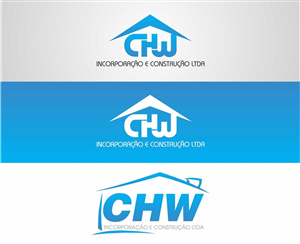 Logo Design by Kamal for CHW INCORPORAÇÃO E CONSTRUÇÃO LTDA | Design #3209579