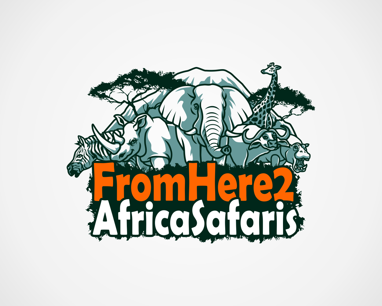Logo-Design von alpino für From Here to Africa Safaris  | Design #3263334
