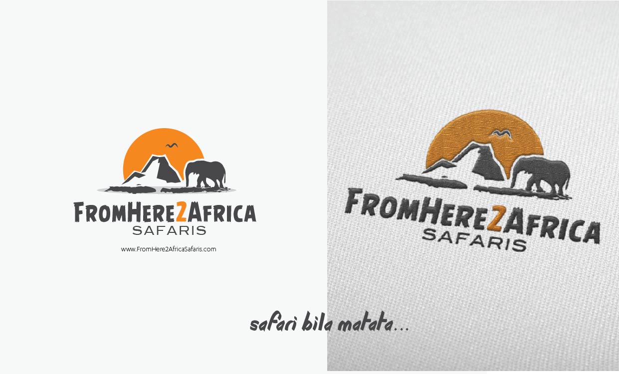 Diseño de Logo por kelvinotis para From Here to Africa Safaris  | Diseño #3260851