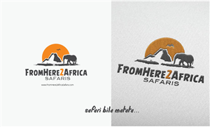 Logo Design by kelvinotis for From Here to Africa Safaris  | Design: #3260851