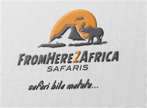 FromHere2AfricaSafaris | Logo Design by kelvinotis