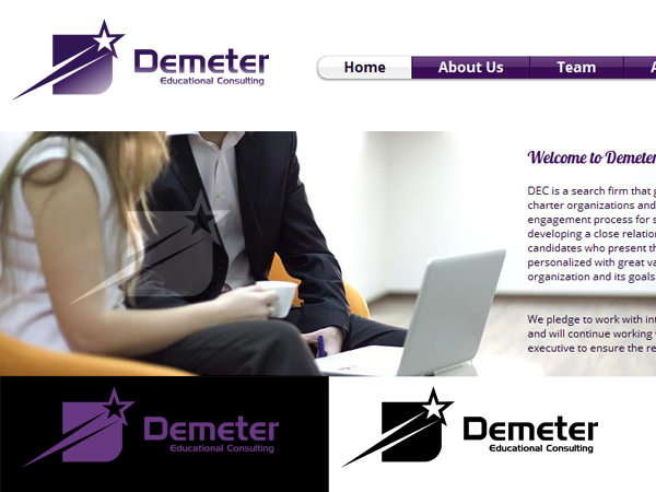 Diseño de Logo por Omee para Demeter Educational Consulting | Diseño #787079