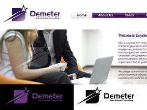 Diseño de Logo por Omee para Demeter Educational Consulting | Diseño: #787079