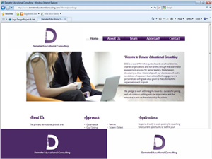 Diseño de Logo por Logocraft para Demeter Educational Consulting | Diseño: #787028