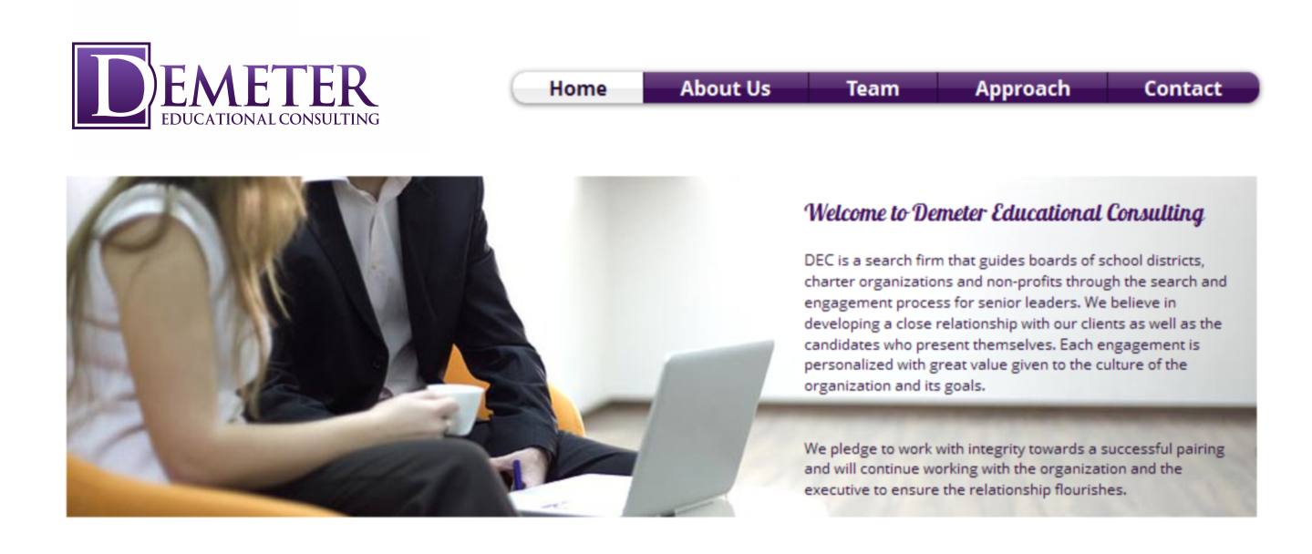 Design de Logo par CreativeIyke pour Demeter Educational Consulting | Design #794004