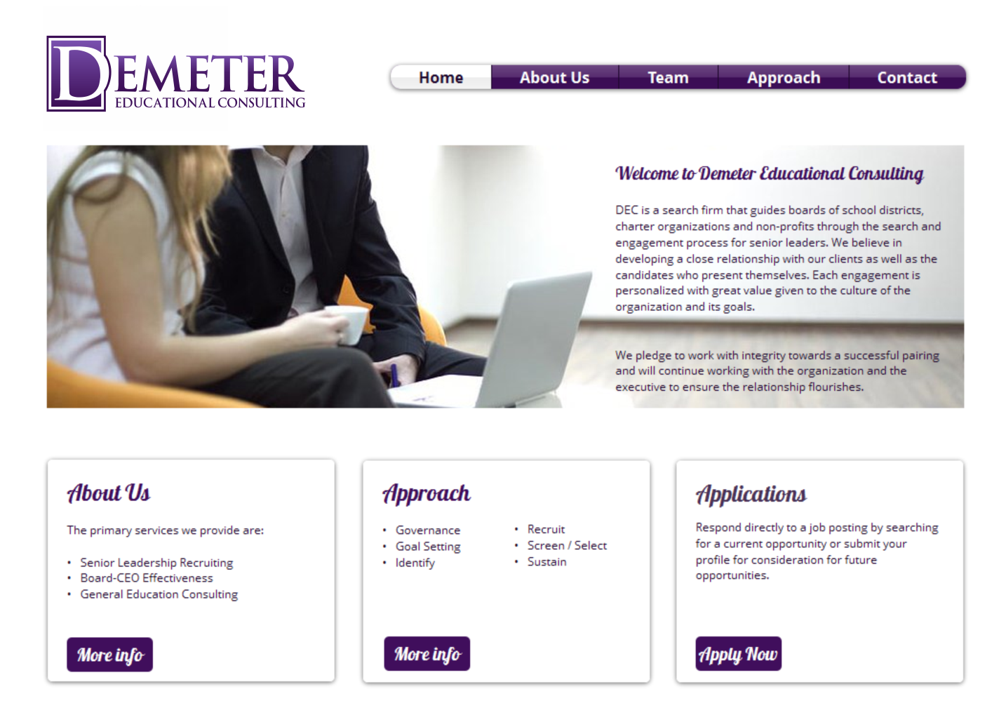 Diseño de Logo por CreativeIyke para Demeter Educational Consulting | Diseño #794163